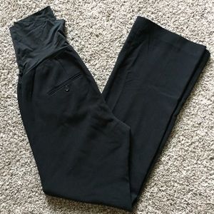 Maternity Dress Pants with Over-Belly Band